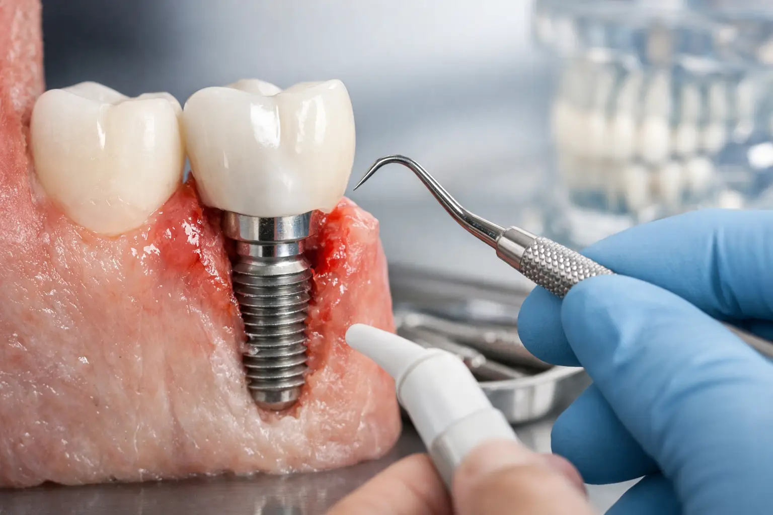 Cura della periimplantite: guida per salvare l’impianto